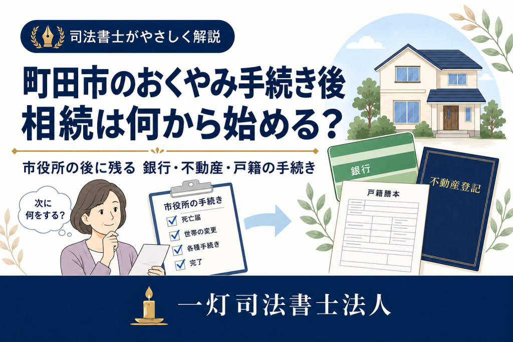 おくやみ手続き後、相続は何から始める？